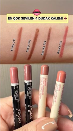 En çok satan dudak kalemleri kaydet 👄 #makeup #makyaj #beauty #beaulis #keşfet #shorts #dudakkalemi
