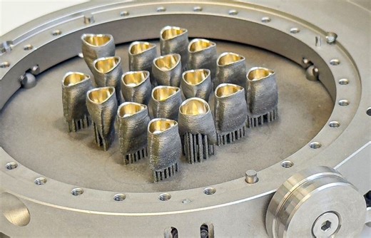 Multi-metal 3D printing with PBF picks up steam