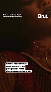 At the age of 34, with a net worth of $1.4 billion, #Rihanna has officially become the youngest self-made #billionaire woman in the U.S. | Brut