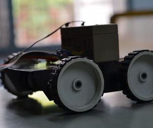 Wired Controlled Manual Robot