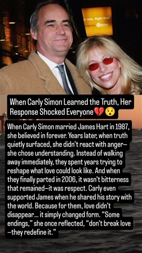When Carly Simon Learned the Truth, Her Response Shocked Everyone.