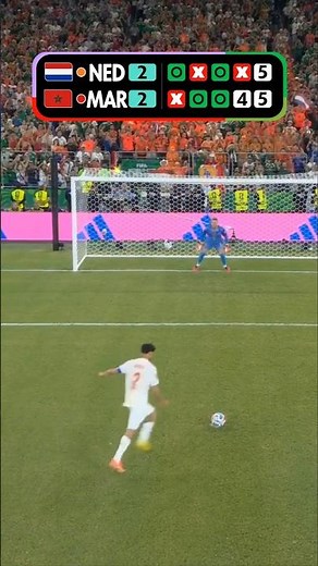 🇳🇱 Netherlands 🆚 Morocco 🇲🇦 😱⚽ DRAMATIC PENALTY SHOOTOUT! 🔥#fifaworldcup #morocco #netherlands
