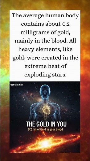 There’s Gold Inside You — Forged in Exploding Stars - Facts with Neil