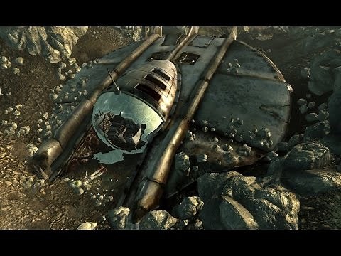 Fallout 3 - Alien Spaceship - LOCATION