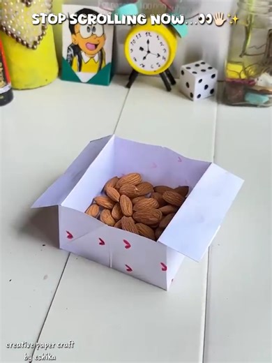 Make Your storage box look premium 💕 #easyorigami #DIY #origami #satisfying #asmrvideo