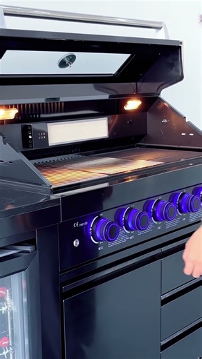 Multifunctional outdoor kitchen.🇺🇸#outdoorkitchen #modularkitchen #grillandchill #diyproject