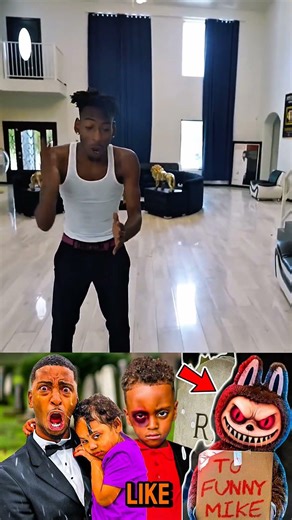 Creepy Evil Twin Wants to Meets Mj Alone… I Said NO |#shorts #funnymike #mj #creepy #evil #twin