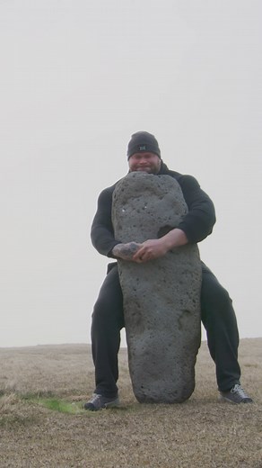 #TBT Stefan Solvi lifting the 281KG / 620LB Icelandic Brynjólfstak Stone To learn the story behind the Brynjólfstak Stone and other legendary Icelandic lifting stones check out our documentary film, FULLSTERKUR. Available to watch for free on our YouTube channel. #ryourogue | Rogue Fitness