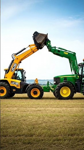 Jcb vs tractor vs jcb vs tractor 🚜