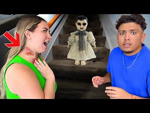HAUNTED DOLL SCRATCHED ME…(SCARY)