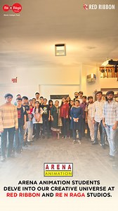 Students from Arena Animation got an exclusive behind-the-scenes peek into our music haven, where dreams harmonize with reality! From intricate animation to seamless editing, our collaboration showcased the magic of creativity and technology. From animation magic to editing wonders, they witnessed the heartbeat of creativity pulsating in every corner. #CreativeCollaboration #Inspire #DreamBig #ReandRagaStudios #ArenaAnimation #RedRibbonMusik | Red Ribbon Entertainment | Facebook