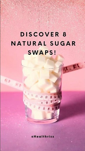 8 Natural Sugar Substitutes You Need to Try! 🍯 | HealthRizz