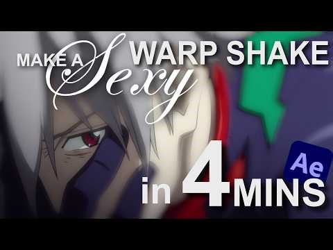 make a JUGG WARP SHAKE in 4 MINS | after effects