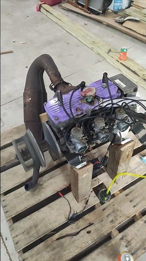 Polaris XLT 600 snowmobile engine first start