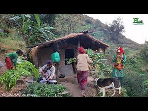 Peaceful Life in Remote Nepal | Family Living & Traditional Work