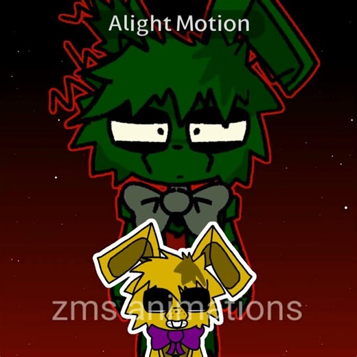 Bi trend fnaf spring trap & spring Bonnie #fnaf #animationart #fivenightsatfreddys #fyp