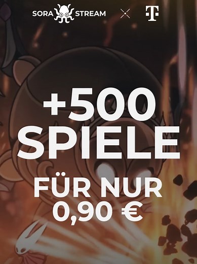 Jetzt mehr als 500 Spiele für nur 0,90 € spielen!