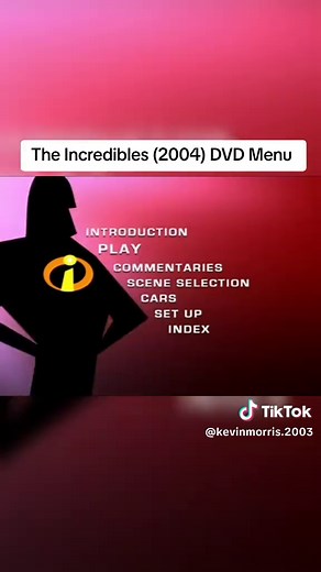 The Incredibles (2004) DVD Menu| #theincredibles #dvdmenu #nostalgia #disneypixar #2000sthrowback