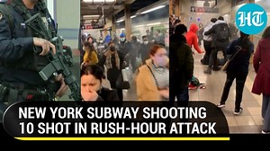 'Filled the train with smoke': Gunman shoots 10 New York subway passengers