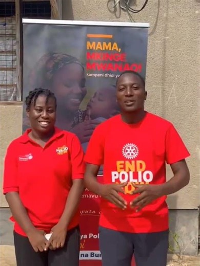 Well done, Rotaractors! Rotaract week #endpolio #rotary #poliocampaign