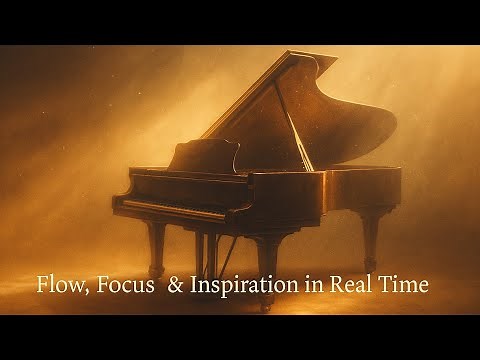 Live Piano Improvisation 🎹 — Flow, Focus & Inspiration in Real Time
