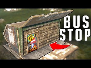 WOW This AMAZING BUS STOP Made Me RICH - Rust Trap Base