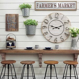 When it comes to creating a fabulous space, styling is everything. If you’re still loving the farmhouse trend—and we know you are—you’re going to want to see how we achieved stylized success in 3 different spaces! Shop new home decor in stores and online here: http://bit.ly/2tj9tdo. | Hobby Lobby