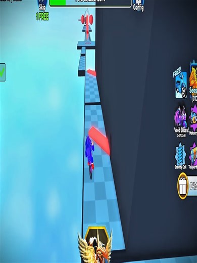 Speedrun en Roblox: La Gran Carrera de Bicicletas