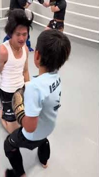 打倒美音ちゃん‼️🔥スマッシャーズ前橋大会も頑張ろう🙆♂️kickbxingスパーリングキッズ小学生安達優心やばしゅぎだちまる
