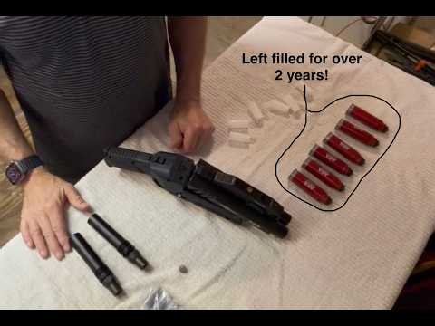 Air Cartridges left fully charged for over 2 years will they go bang!