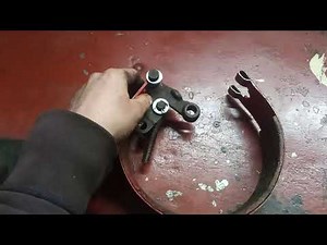 Wladimirec T 25 Ruski Brakes - brake band lining replacement