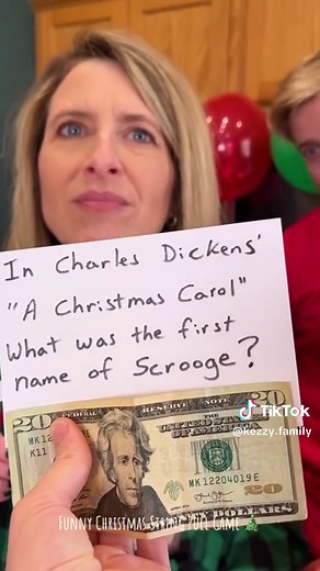 Family Christmas String Pull Game Fun