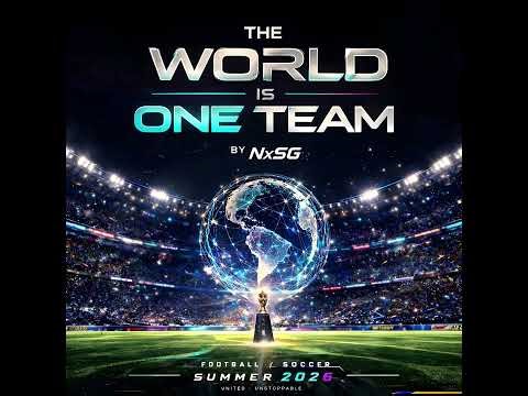 FIFA World Cup 2026 NxSG SOUNDTRACK: "The World Is One Team"
