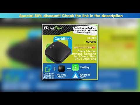 New Arrival NCP0039 0036Wired Carbit Smartlink Phonelink Easy connect to Wireless CarPlay Android•