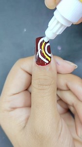302K views · 2.7K reactions | Beautiful marble nailart design step by step ❤️ #fbreelsfypシ゚ #fbreelsviral #nailart #nailarttutorial #easynailart | Thenail Vibes | Facebook