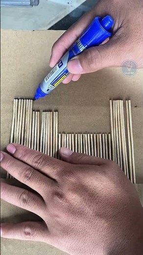 10s sáng tạo cử đánh dấu bằng giấy carton + que ghim