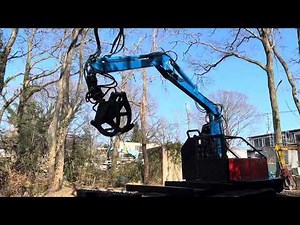 【確認動画】 魚谷鉄工 ウオタニ AK-33 AK33 フォワーダ クローラー グラナブ グラップル付 積載 3,000kg 木材運搬 林業