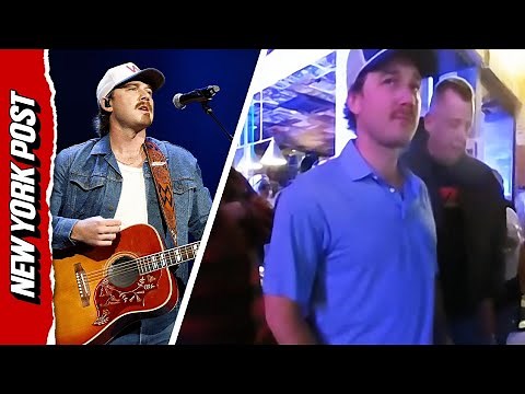 Police Release Bodycam Footage Showing Morgan Wallen Arrest After Throwing Chair Off Bar Roof