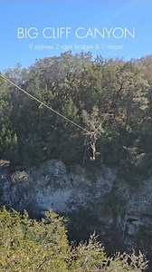 Our most popular tour ✨ 9 zip lines • 2 sky bridges • epic rappel Fly over Lost Spring Lake in Big Cliff Canyon ⏱ 2.5–3 hours | Limited seating | The Canyons Zip Line and Adventure Park