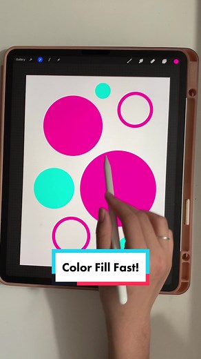 Color Fill Fast! Procreate Tutorial for Digital Art