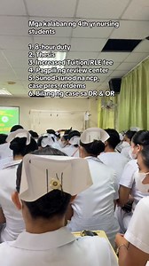 Kalaban ng foruth year Nursing students! #nursing #fourthyear #NurseLife #studentlife #graduating #cttocredittotherightfulowner | Nursebautistaela