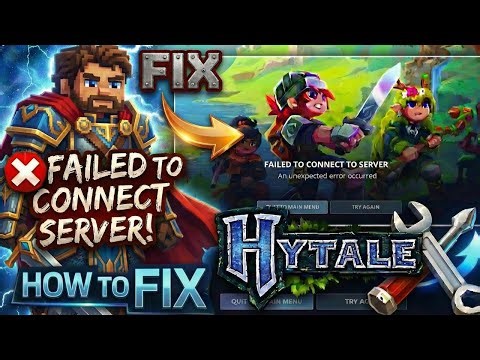 Failed to Connect to Server Hytale | Fix Connection Issues in Windows 11