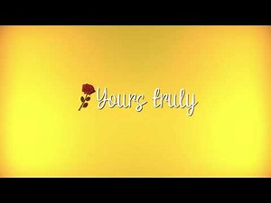 "Your Truly" inspirational quote Live Desktop Wallpaper - 4K UHD Looping Screensaver FREE Download!