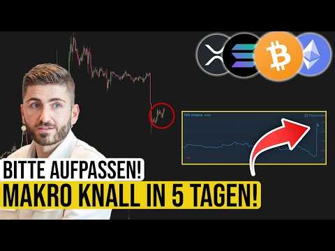 Warning: Dangerous situation for Bitcoin - This is what will happen in 5 days! Crypto News