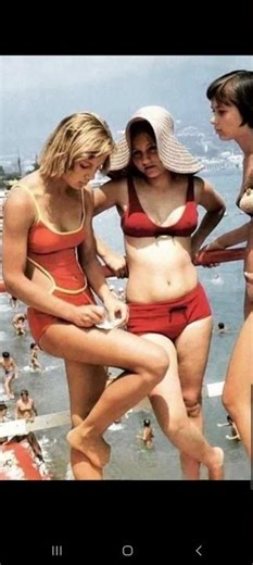 Beach holidays in the 70s