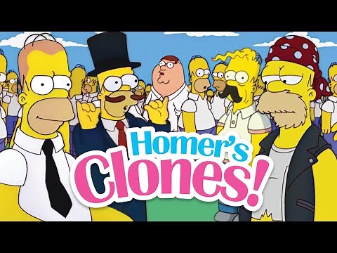 All of Homer's Clones – Dark Simpsons Mysteries