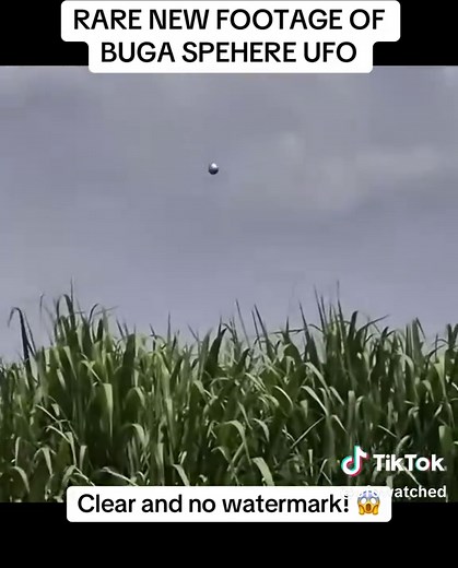 RARE NEW FOOTAGE OF BUGA SPEHERE UFO