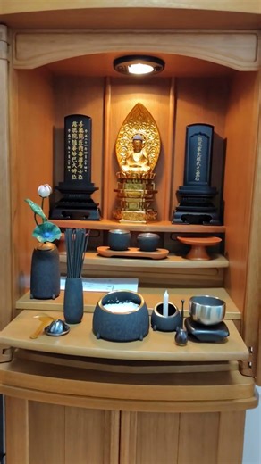 川崎市宮前区 国産モダン型台付き仏壇