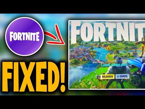 How to Fix Fortnite Login Timed Out - Easy Guide