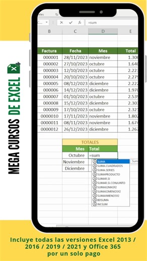 🔥 ¡Haz que Excel trabaje para ti! 📊💡 Domina esta poderosa herramienta y mejora tu desempeño laboral. 🔹 Con este curso aprenderás a: ✅ Automatizar tareas con fórmulas y macros. ✅ Diseñar reportes y dashboards impresionantes. ✅ Adaptarte fácilmente a cualquier versión de Excel. 📩 Escribe "EXCEL" y recibe más info 👉 https://wa.link/megacursosdeexcel | Informatica Digital